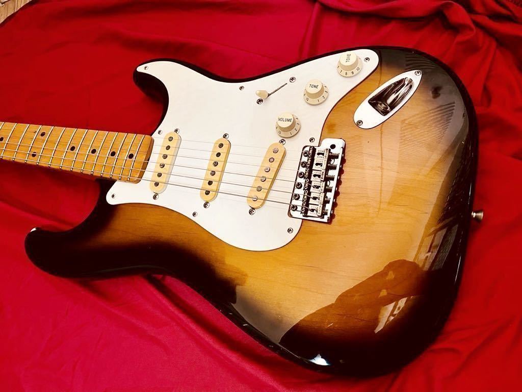 Fender Japan ST57-55 STRATOCASTER E serial フジゲン製 ☆動画あり