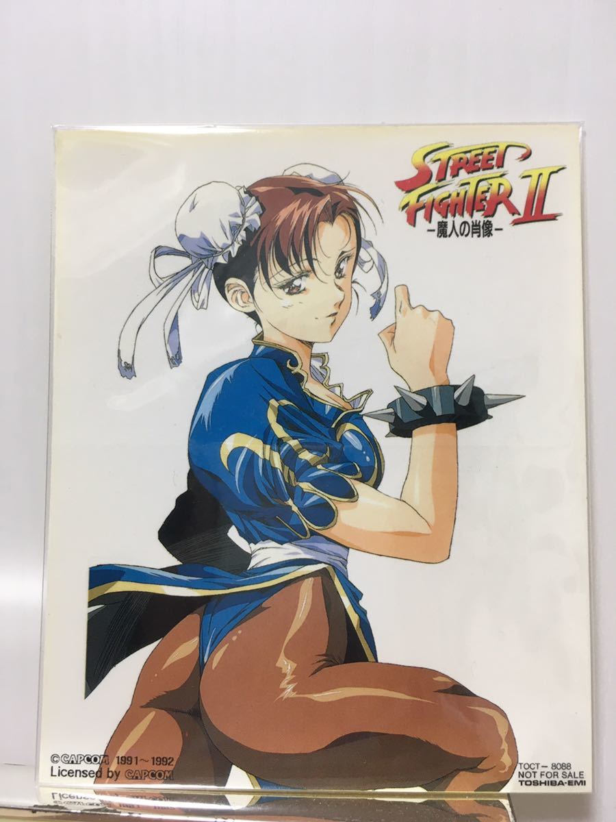 非売品 ストリートファイター春麗 うるし原 ステッカー(ポップ
