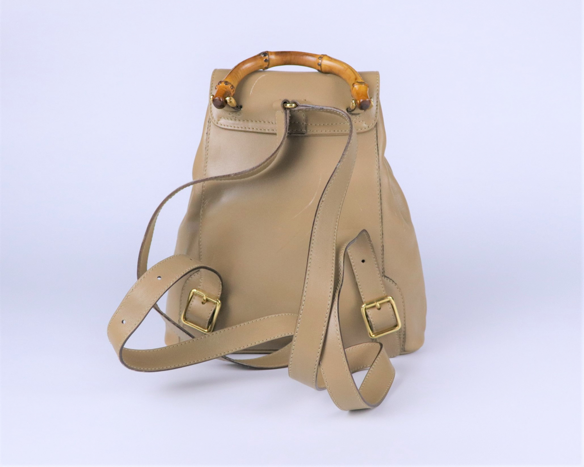 GUCCI グッチ レディース バンブーバッグパック / ハンドバッグ 2WAY