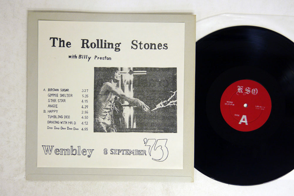 【送料無料，人気セール】 米 ブート THE ROLLING STONES/WEMBLEY 8SEPTEMBER 73/LM 4111(その他)｜売買されたオークション情報、yahooの商品情報をアーカイブ公開 - オークファン T