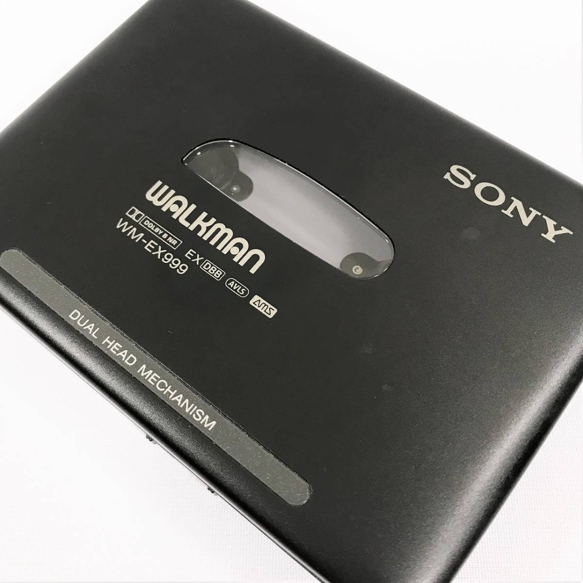 美品 SONY ソニー WM-EX999 カセットウォークマン WALKMAN 日本製 made in japan 電池ケース イヤホンジャック 変換プラグ付き ジャンク品