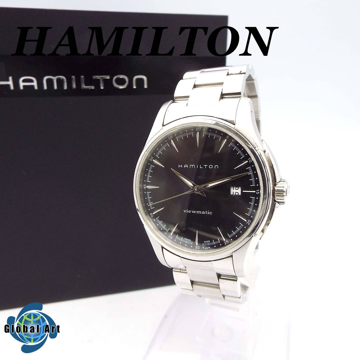 い03126【本体美品】HAMILTON ハミルトン/ジャズマスター/ビュー 