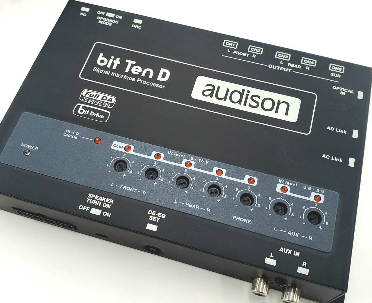 audison bit Ten D デジタルオーディオプロセッサー DRC付き audison
