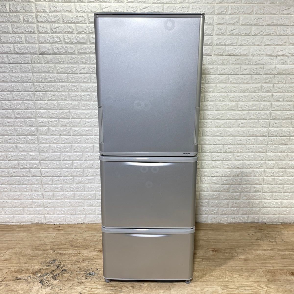 SHARP シャープ SJ-W352E-S &frasl;3ドア [350L 超美品SHARP SHARP シャープ 3ドア 冷蔵庫 SJ-W352E-S 高年式 2019年 大容量