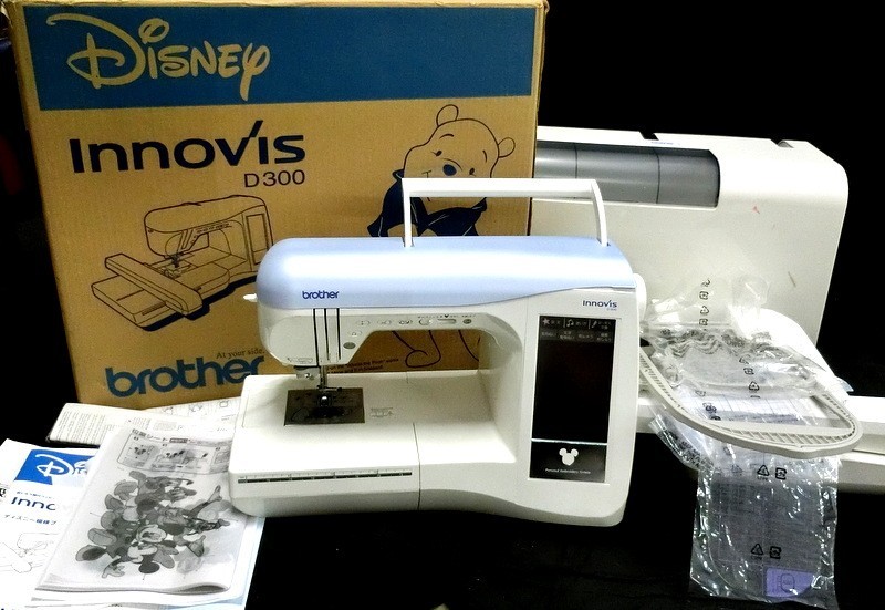1000円スタート ミシン BROTHER ブラザー Innovis D300 EMS80 ハンド 