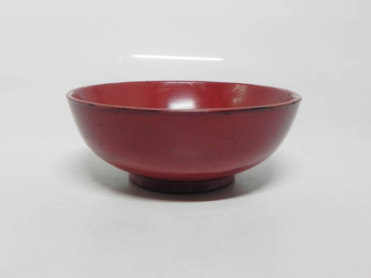 桃山時代 根来椀 （その５） 茶道具 根来椀 漆工 漆器 根来 桃山～江戸時代初期 木箱入り 塗り物 木 江戸期 椀