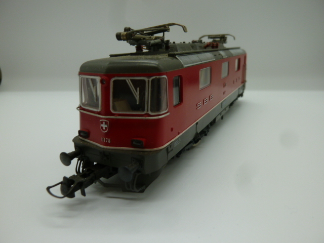 超美品 フライシュマン HO SBB Re4/4 Ⅱ電気機関車 FLEISCHMANN フライシュマン HO スイス SBB Re4/4 11178 電気機関 4342