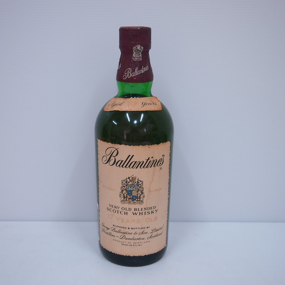 格安，豊富な L23266C4K BALLANTINE'S 17年 バランタイン スコッチ ウイスキー 750ml 古酒 未開栓(スコッチ)｜売買されたオークション情報、yahooの商品情報をアーカイブ公開 - オークファン スコッチ