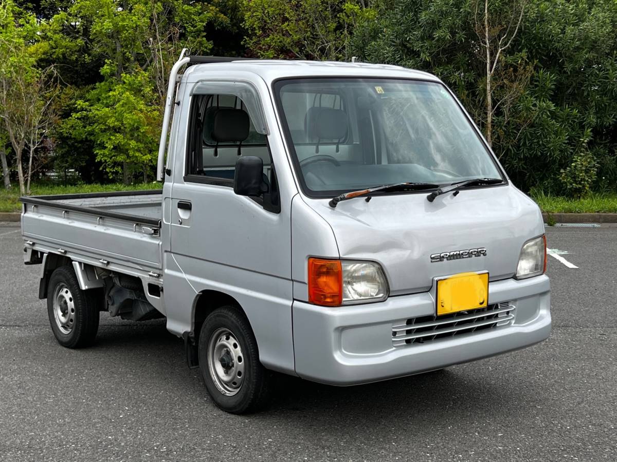 スバル・サンバートラック 4WD スーパーチャージャー 5MT 14万km ほぼ 