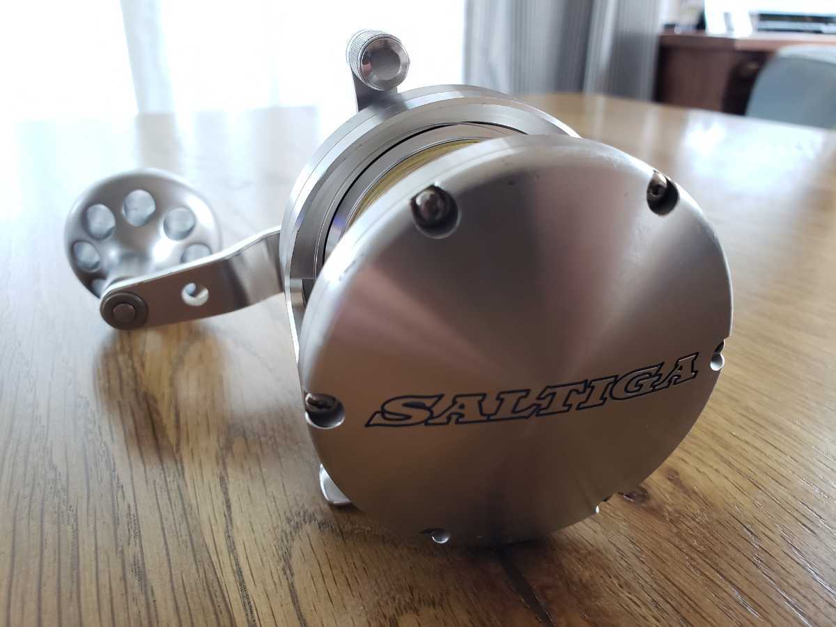 最安値スタート ダイワ ソルティガ Z20L 左巻き カスタムハンドル 機関