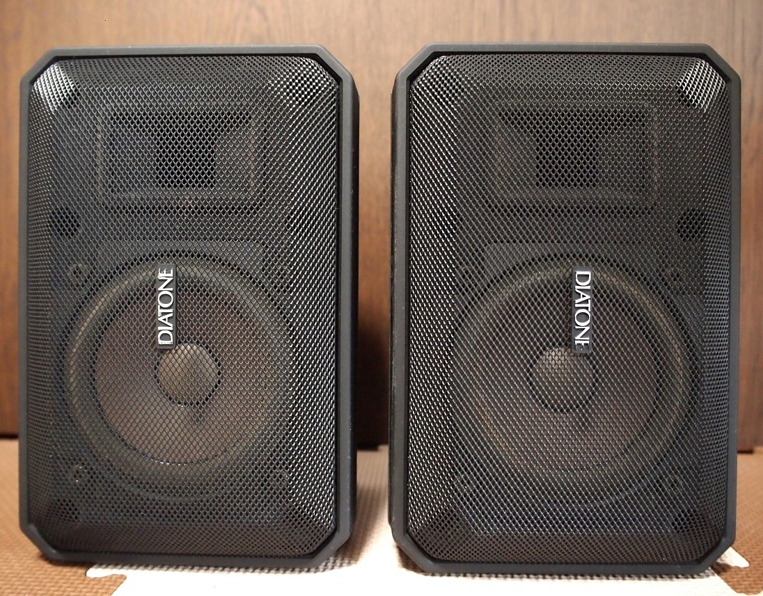 ♪ DIATONE DS-107V 小型スピーカーシステム（2個） 美品 ♪