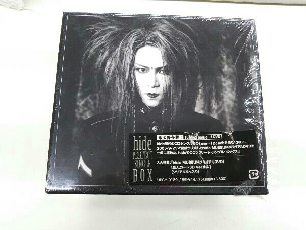 ソフト未開封 hide CD PERFECT SINGLE BOX (DVD付) ロック、ポップス