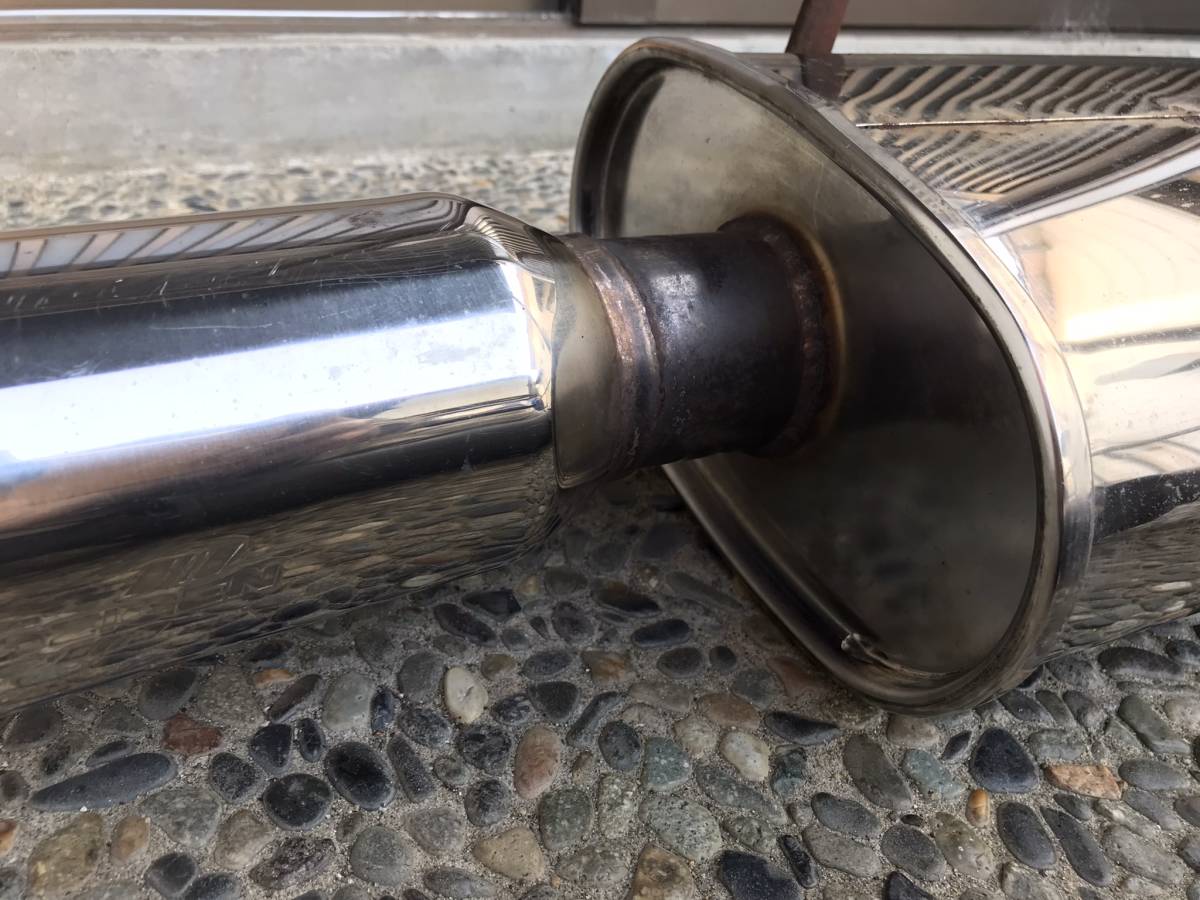 AE86 マフラー 5次元？ デフ下 ジャンク 部品取り レビン トレノ 中古 