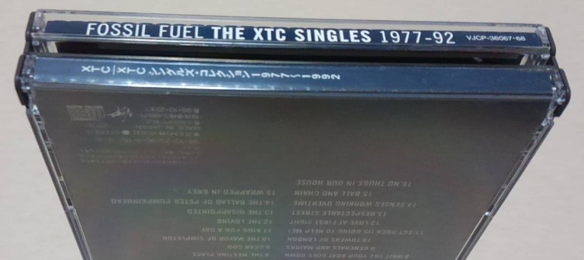 2CD XTC / シングルズ コレクション 1977 1992 VJCP36067 8 FOSSIL FUEL THE XTC SINGLES COLLECTION(XTC)｜売買され