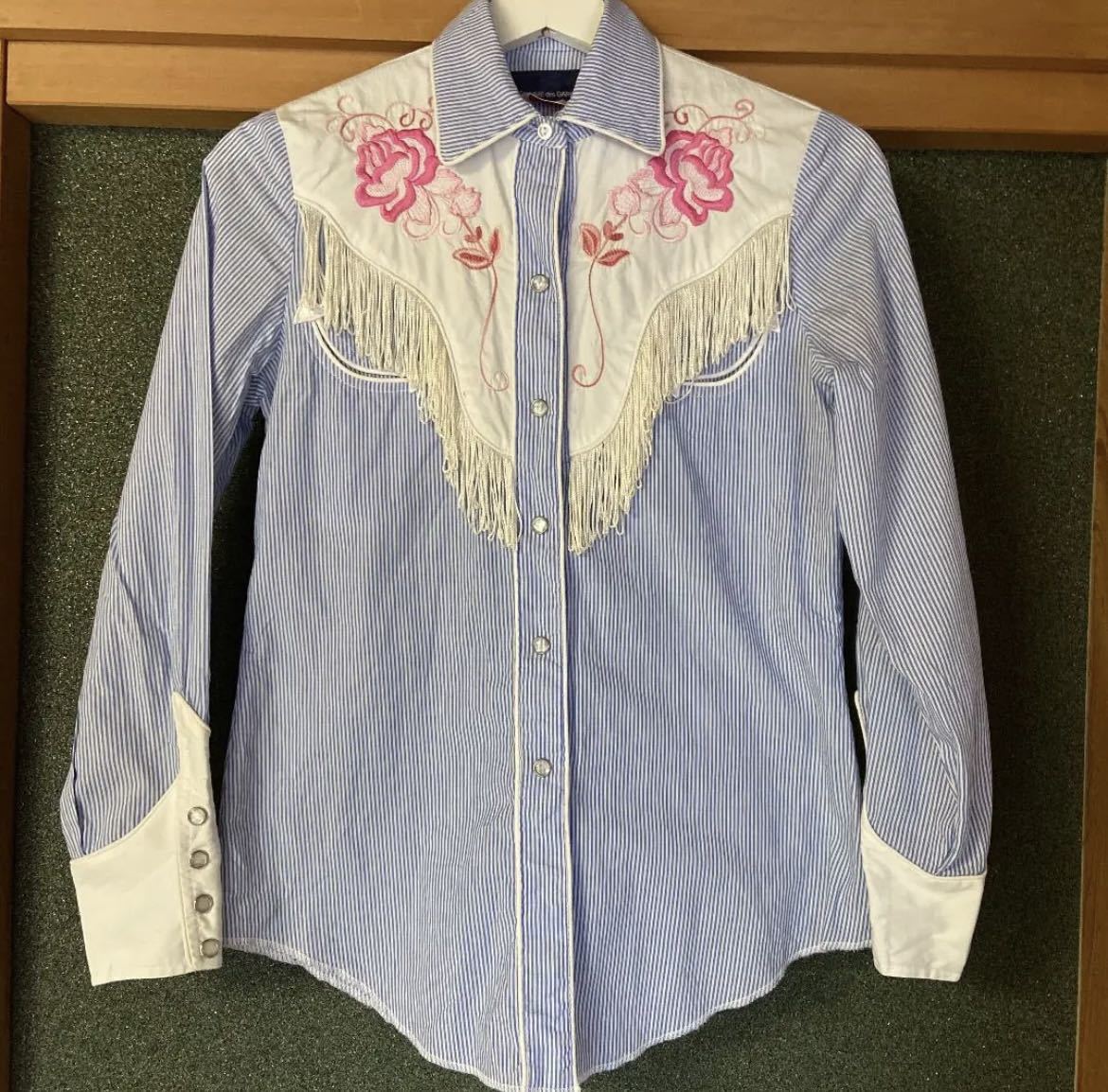 USA製 COMME des GARCONSコムデギャルソン H BAR C Wネーム ウエスタン  