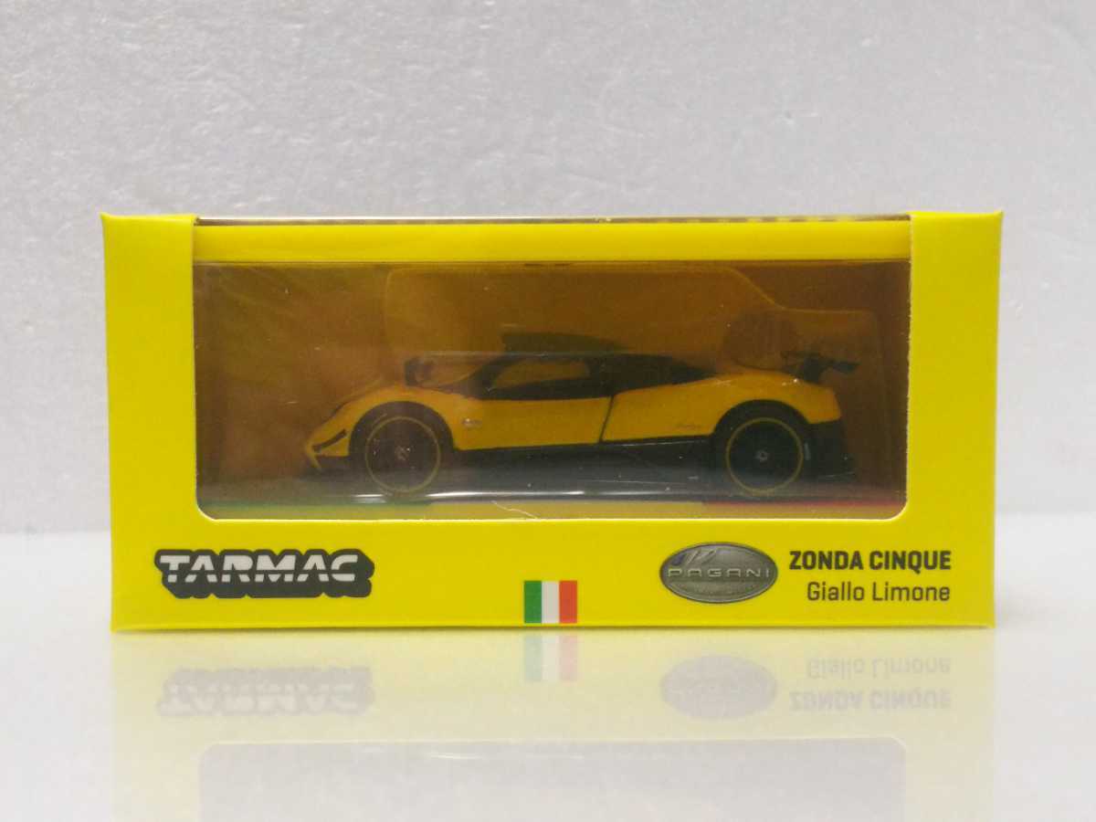Tarmac 台湾限定 1 64 パガーニ ゾンダ チンクエ Giallo Limone黄 イエロー ターマックワークス Pagani Zonda Cinque フード開閉 乗用車 売買されたオークション情報 Yahooの商品情報をアーカイブ公開 オークファン Aucfan Com