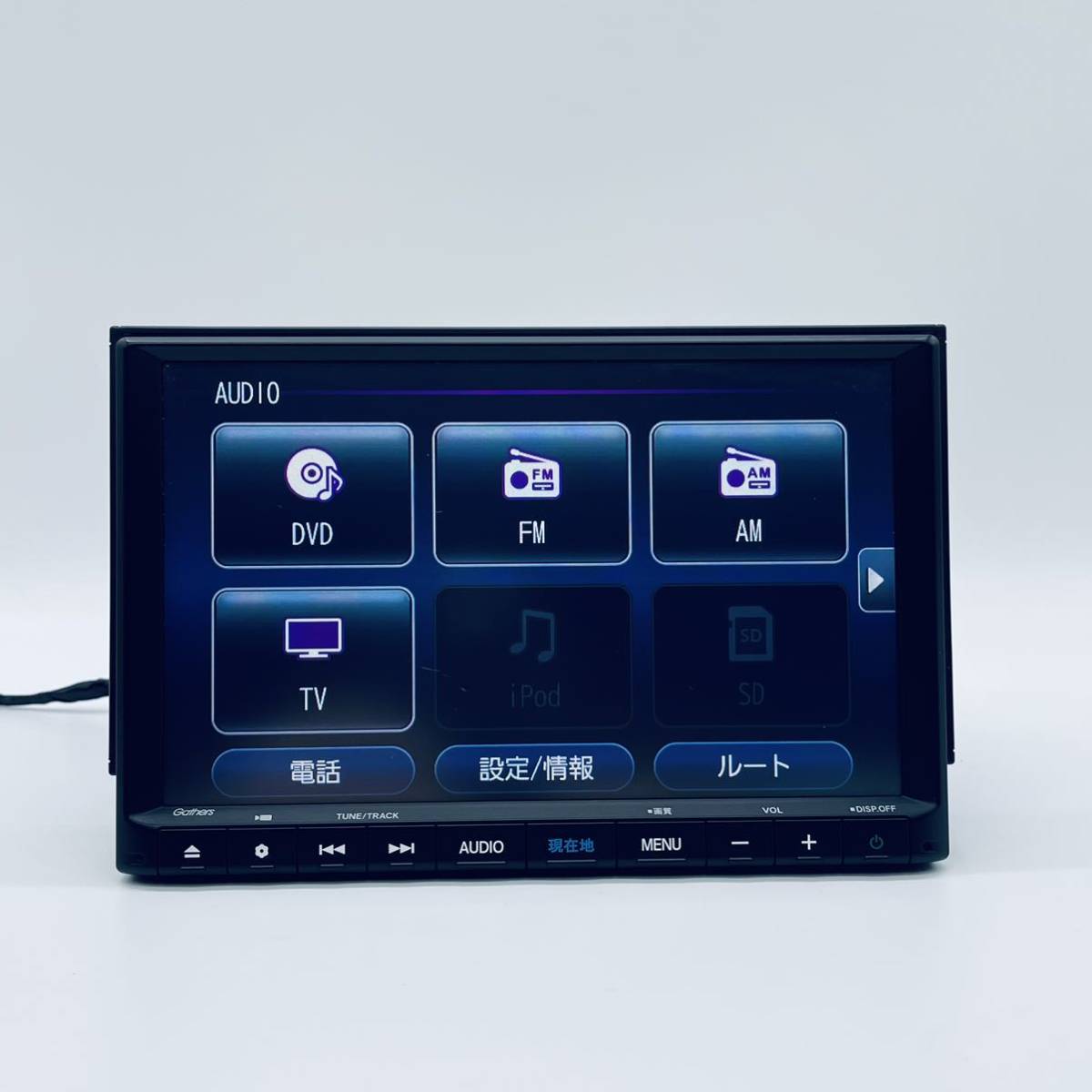 ホンダ ギャザーズ 純正 ナビ VXM-195VFEI 中古 地デジ(フルセグ) CD 