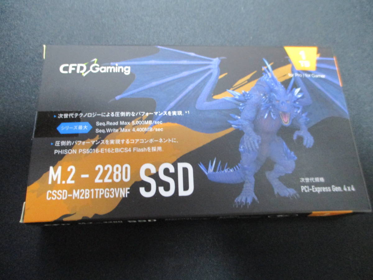 CFD CSSD-M2B1TPG3VNF Gaming SSD M.2 1TB PG3VNF NVMe M2b1tpg3vnf 