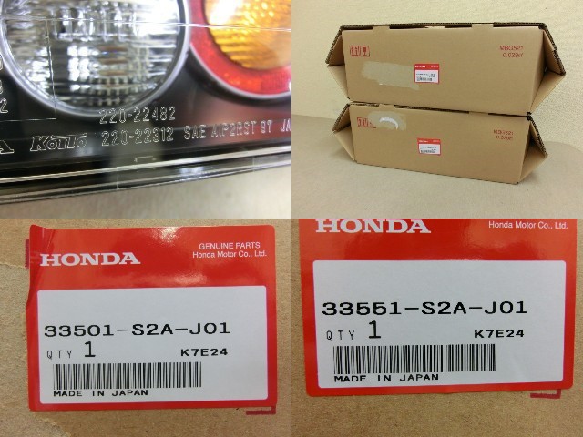 新品 国内正規純正品 S2000 AP1 AP2 後期（2003年10月以降