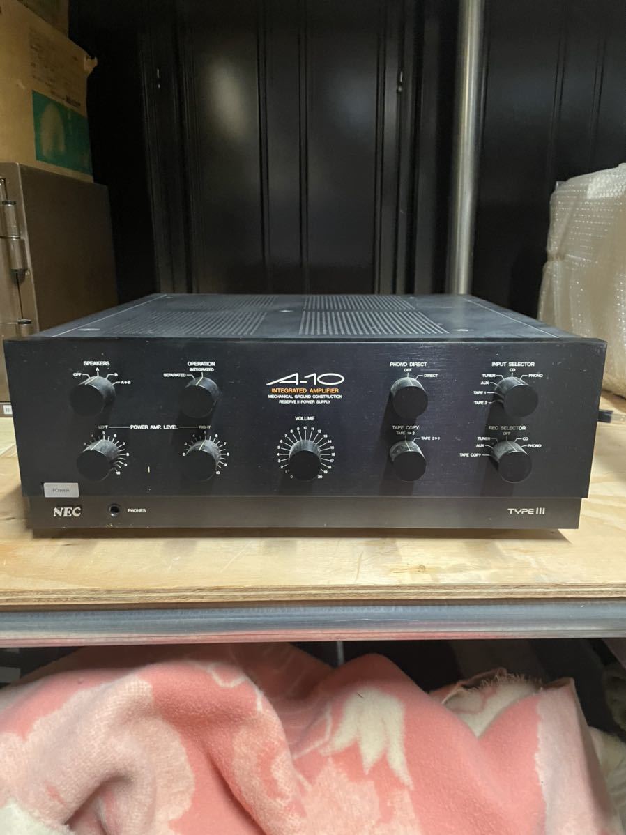 NEC インテグレーテッド・アンプ A-10X プリメインアンプ Yahoo