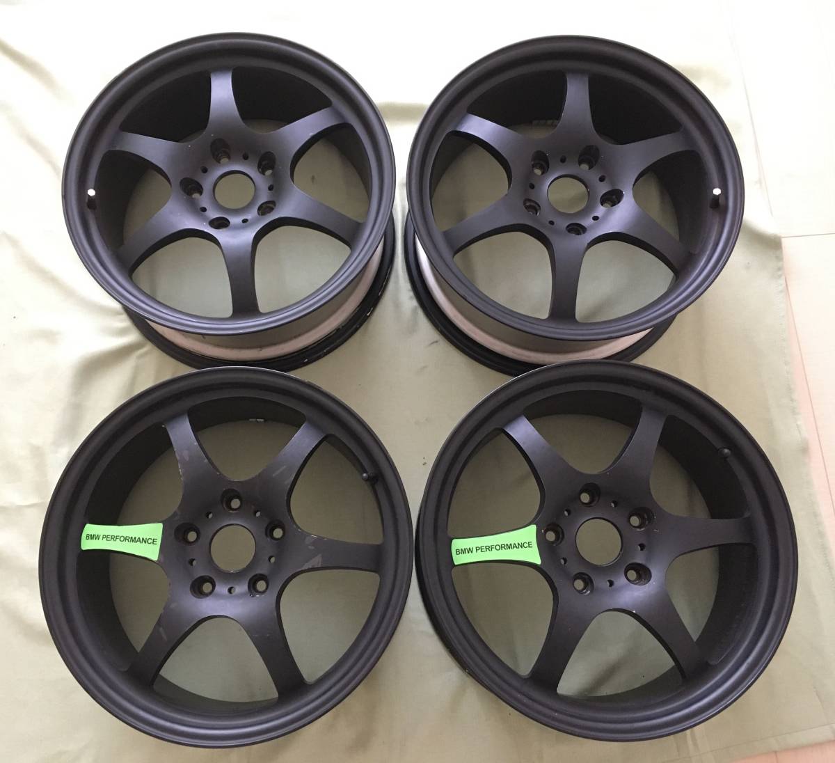 BMW軽量鍛造ホイール☆鍛栄舎7.5J×17インチET42_中古(社外品)｜売買 