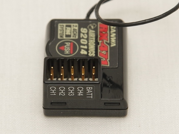 動作確認済 中古 SANWA RX-471 小型受信機 2.4GHz SSR サンワ(受信機