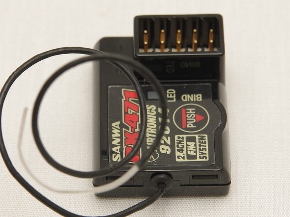 動作確認済 中古 SANWA RX-471 小型受信機 2.4GHz SSR サンワ(受信機