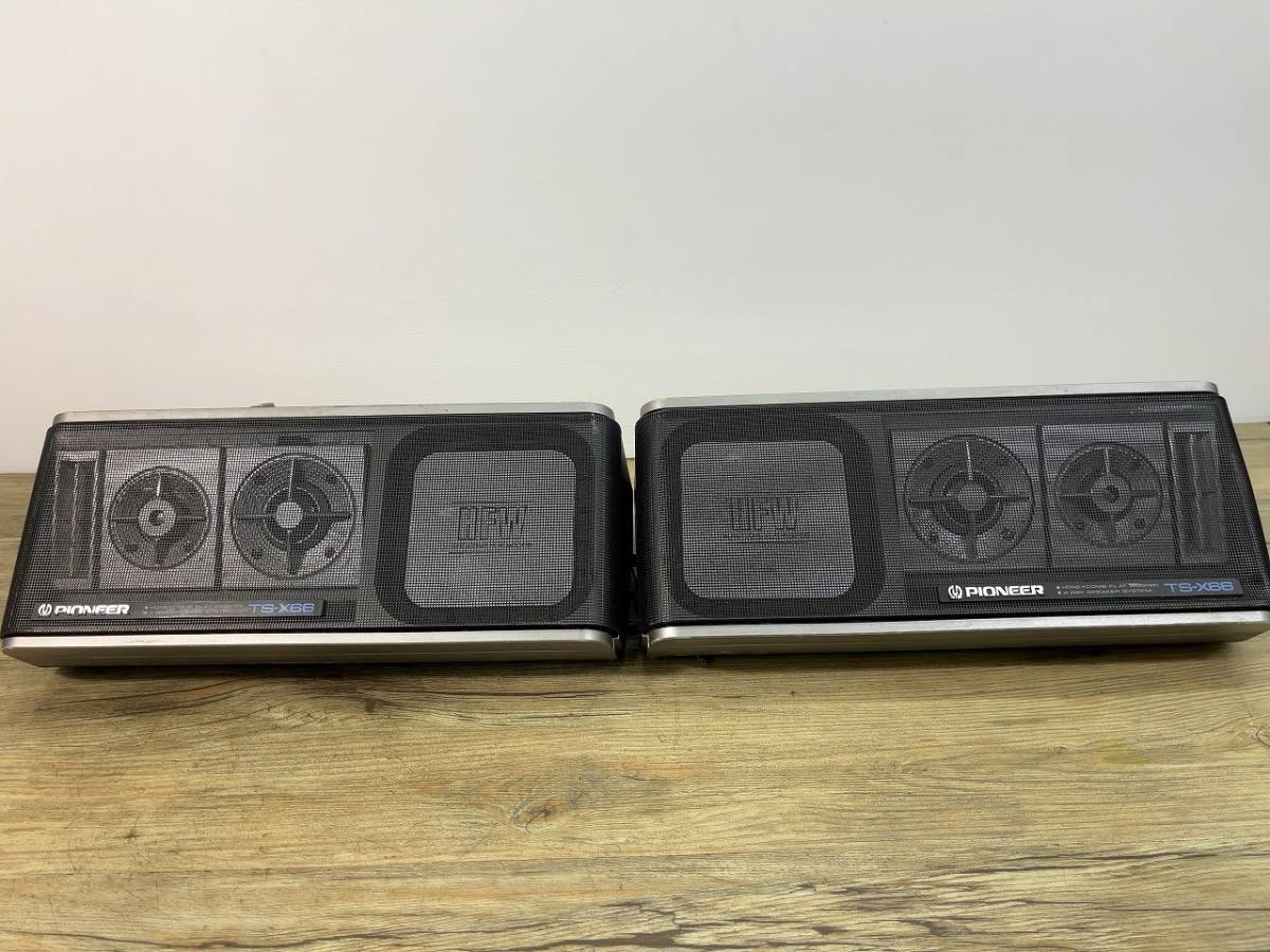 TS-X66 PIONEER Yahoo!オークション パイオニア 旧車 光る 80年代 
