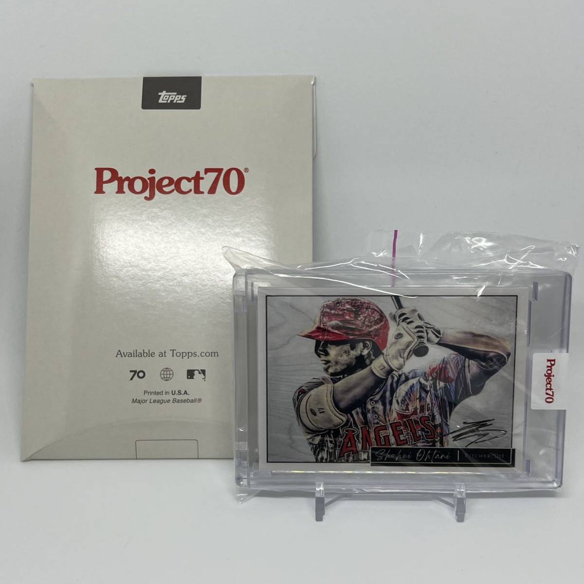 大谷翔平 Shohei Ohtani Project 70 by Lauren Taylor #870 card 