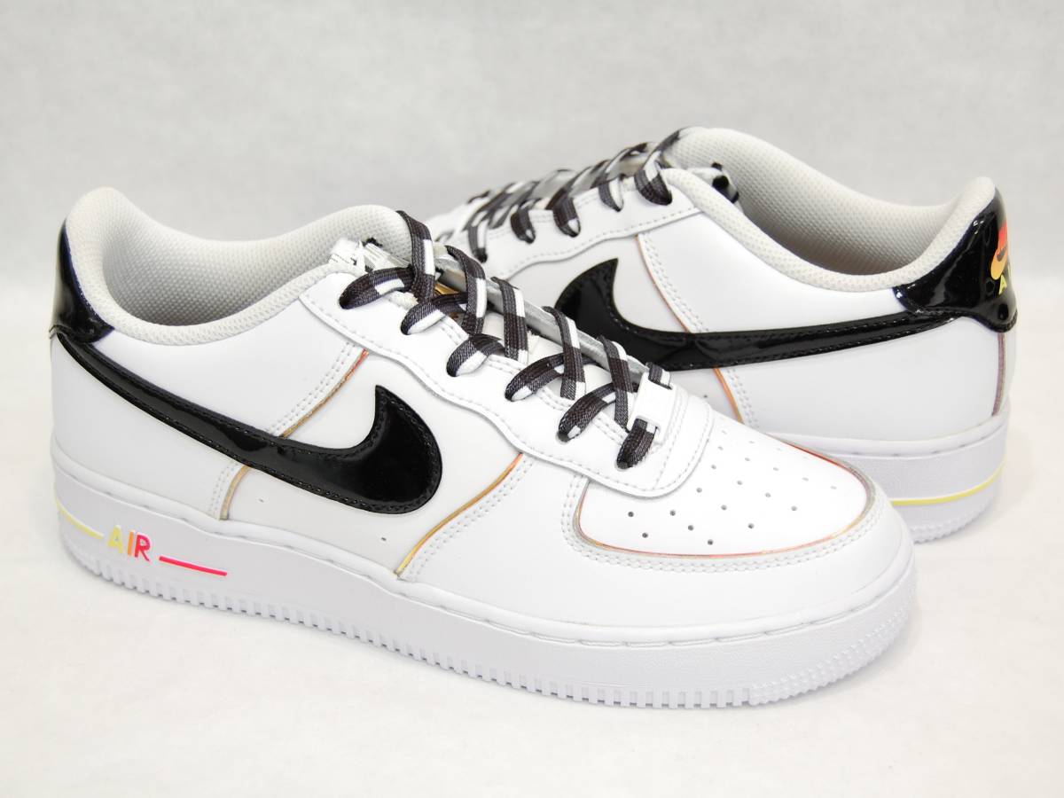 大得価，大人気 air force 1 gs US6 検索用 エアフォース ワン ロー 白 ホワイト 黒 ブラック レインボー カラフル レザー アメリカ 海外 限定 未発売(24.0cm)｜売買されたオークション情報、yahooの商品情報をアーカ 24.0cm