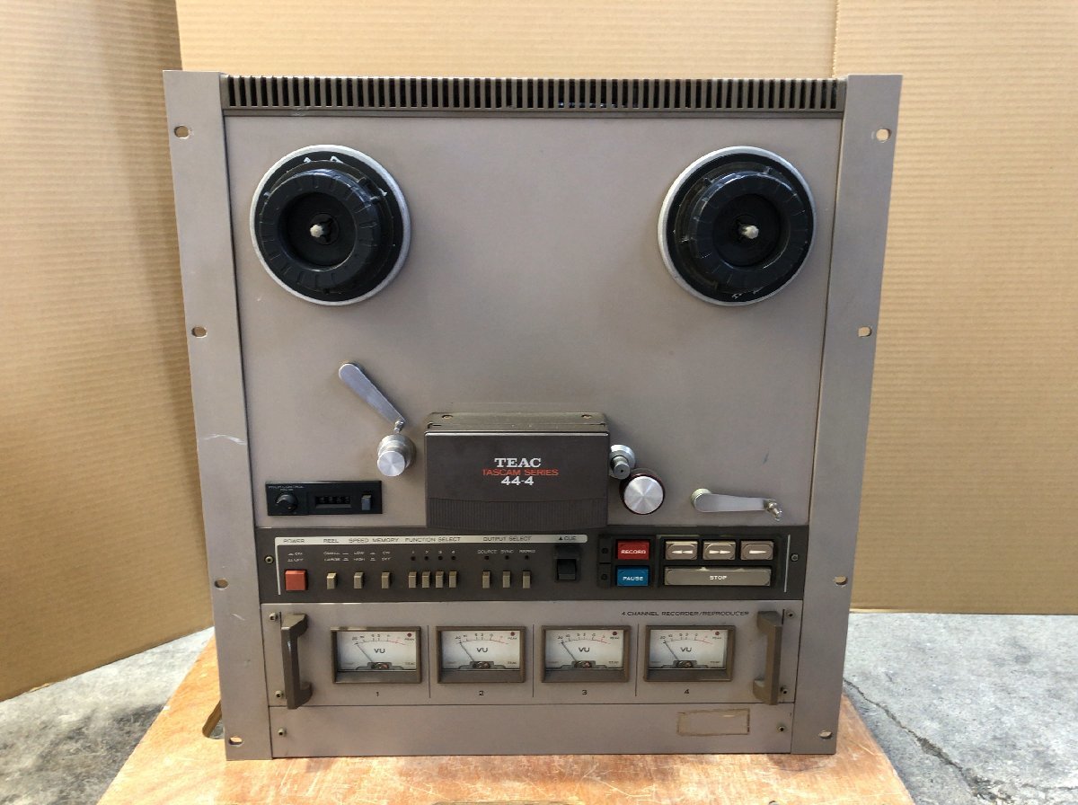 定番人気，2025 D043C144 高級品 TEAC ティアック 44-4 オープンリールデッキ 超(オープンリールデッキ)｜売買されたオークション情報、yahooの商品情報をアーカイブ公開 - オークファン オープンリールデッキ