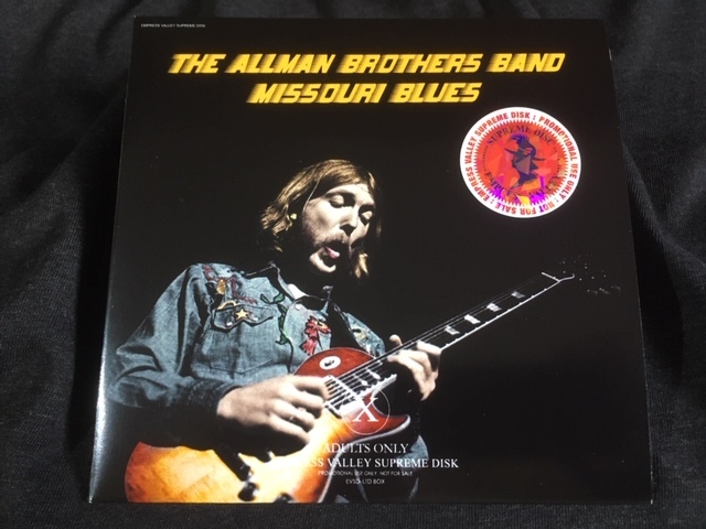 最安値，定番人気 レア入手困難品 一点のみ Empress Valley Allman Brothers Band - Missouri Blues プレスCDペーパースリーブ(その他)｜売買されたオークション情報、yahooの商品情報をアーカイブ公開 - オークファン A
