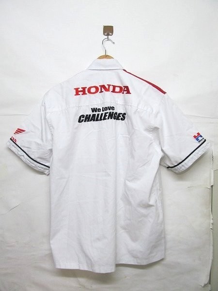 レプソルピットシャツ Honda Racing ピットシャツ KD21RDL 長袖 ボタン 