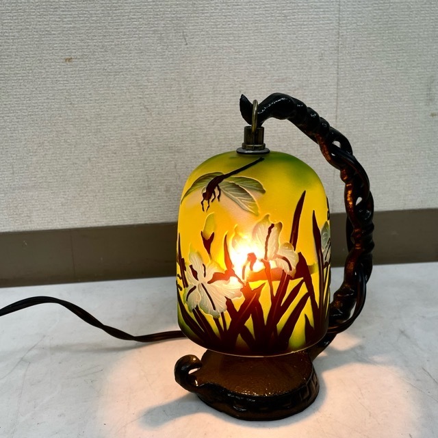 ガレ風(Galle)ランプ(花柄) ガレ風 スタンドライト テーブルランプ