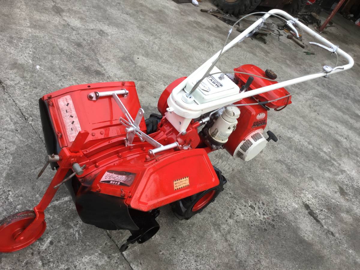 マメトラ MRV3 耕うん機 ガソリンエンジン 中古 中古品 耕耘 家庭菜園 