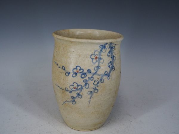 李朝 朝鮮 | 韓国 染付 花瓶 白磁 壷 高麗 陶磁器 分院染付寿