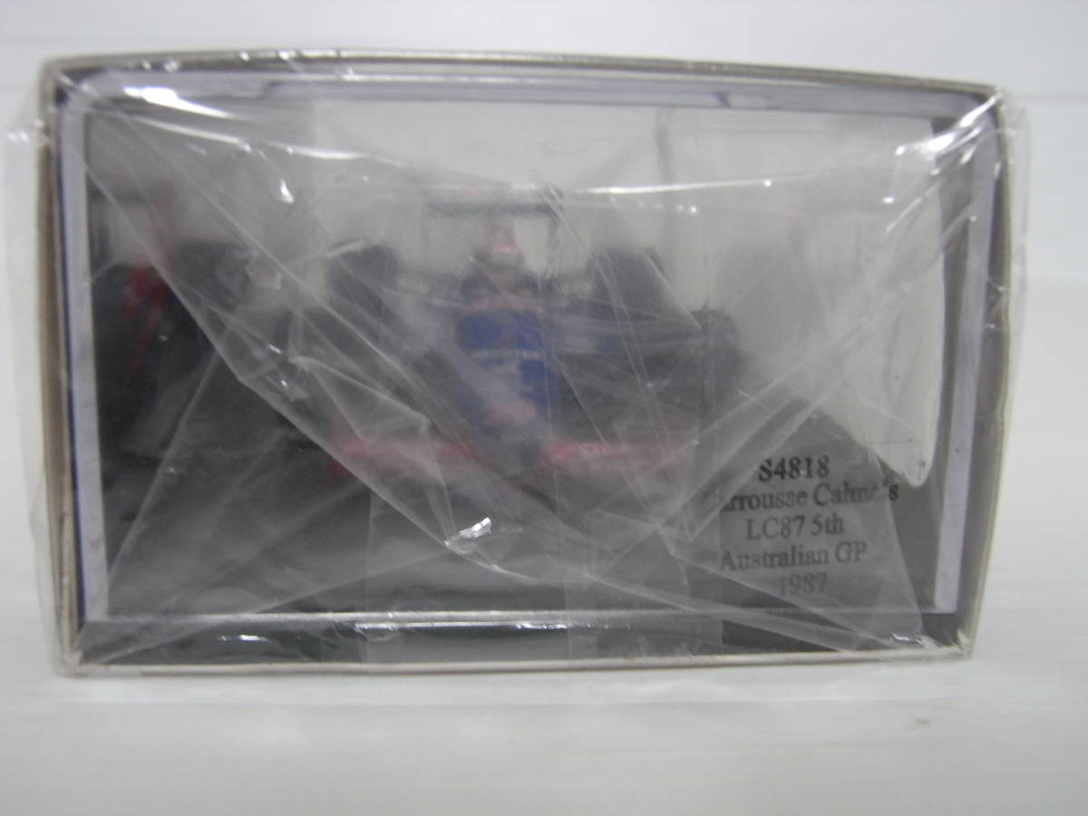 1/43 Spark S4819 Larrousse Calmels Lc87 Monaco GP 1987 Alliot #30 | Achetez sur 1/43 Spark S4819 Larrousse Calmels Lc87 Monaco GP 1987 Alliot #30 | Achetez sur