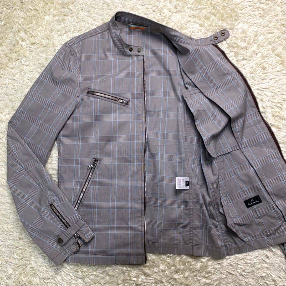 希少XL ポールスミス『抜群の存在感』PS Paul Smith ライダース  