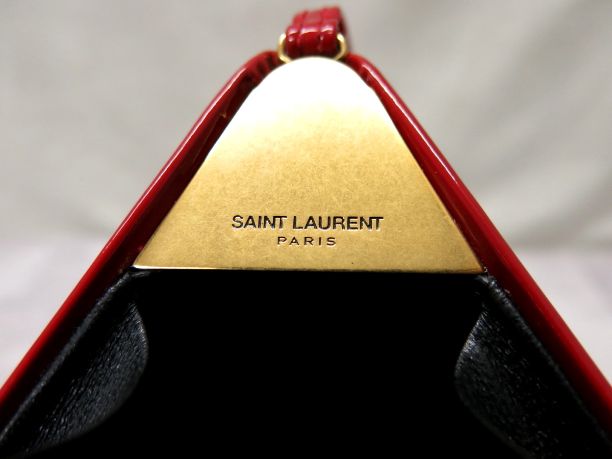 ○未使用○SAINT LAURENT PARIS サンローラン パリ○YSL G金具 