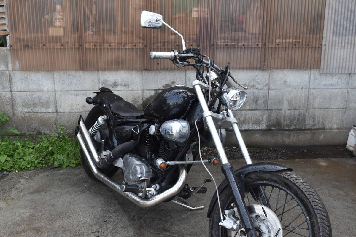 ヤマハ☆ビラーゴ250 ロングフォーク カスタム車 実動 格安 