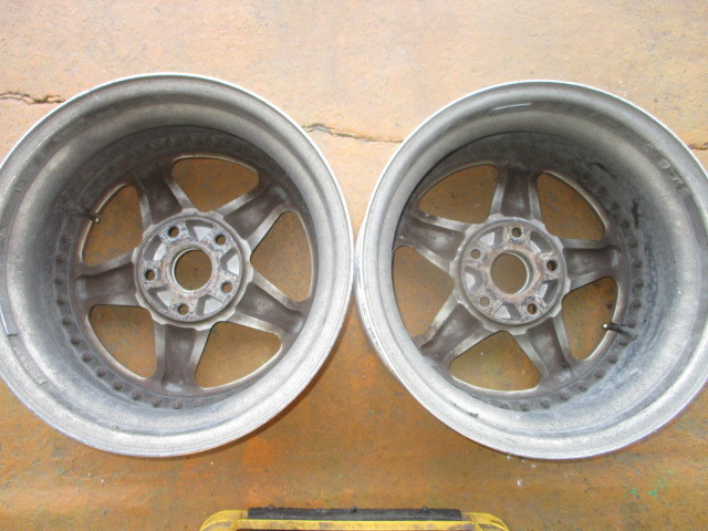 当時物 希少 シュテルン stern 16インチ アルミホイール 2本(社外品 