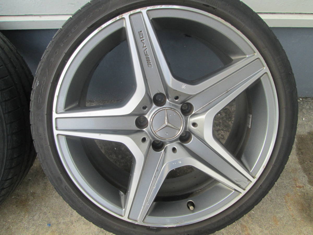 メルセデス ベンツ C63 AMG 18インチ 純正ホイール 中古 W204 C204 