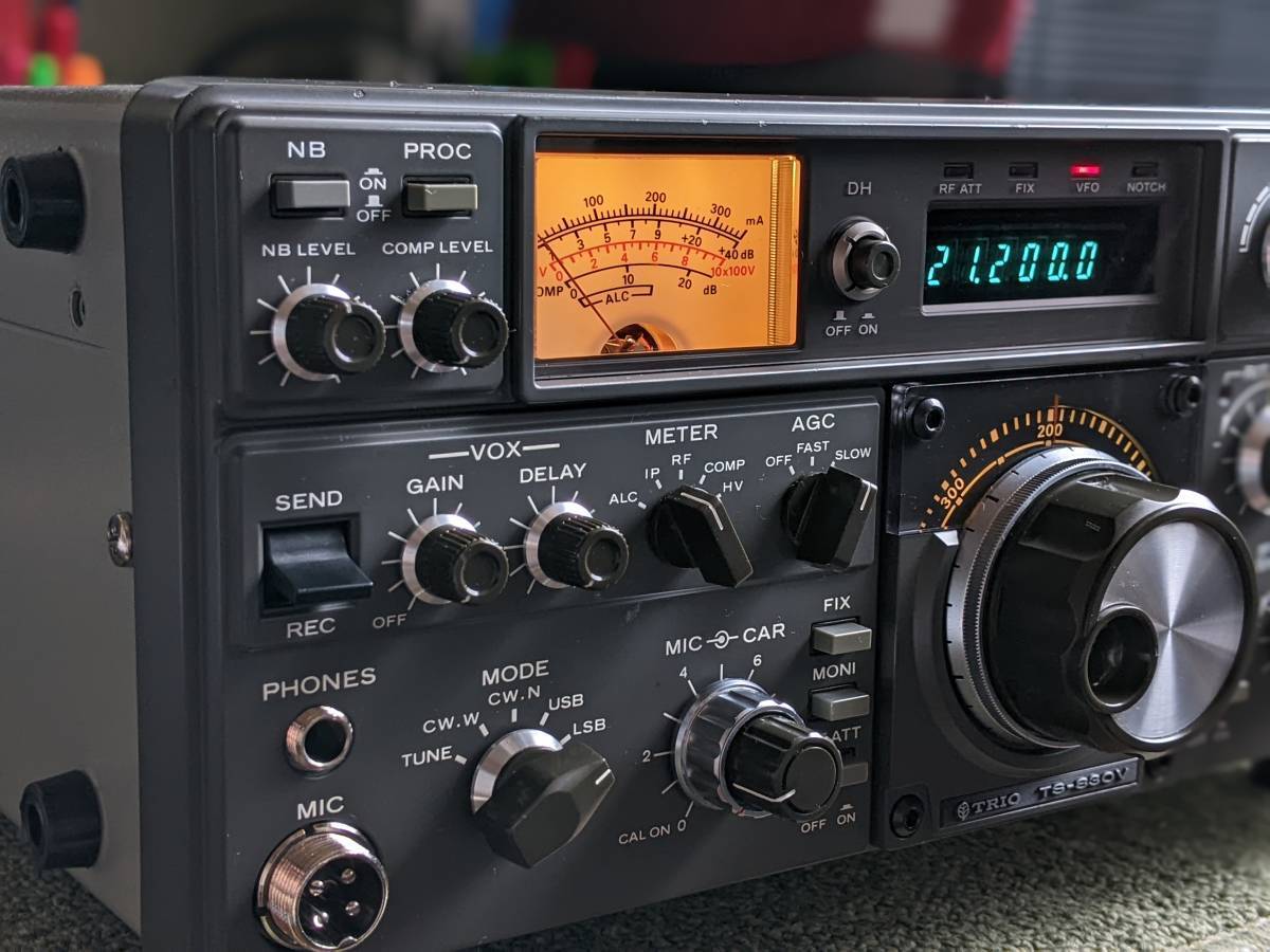 TRIO トリオ TS-830V HF＞TRIO - 100W改造 整備済み ts-830