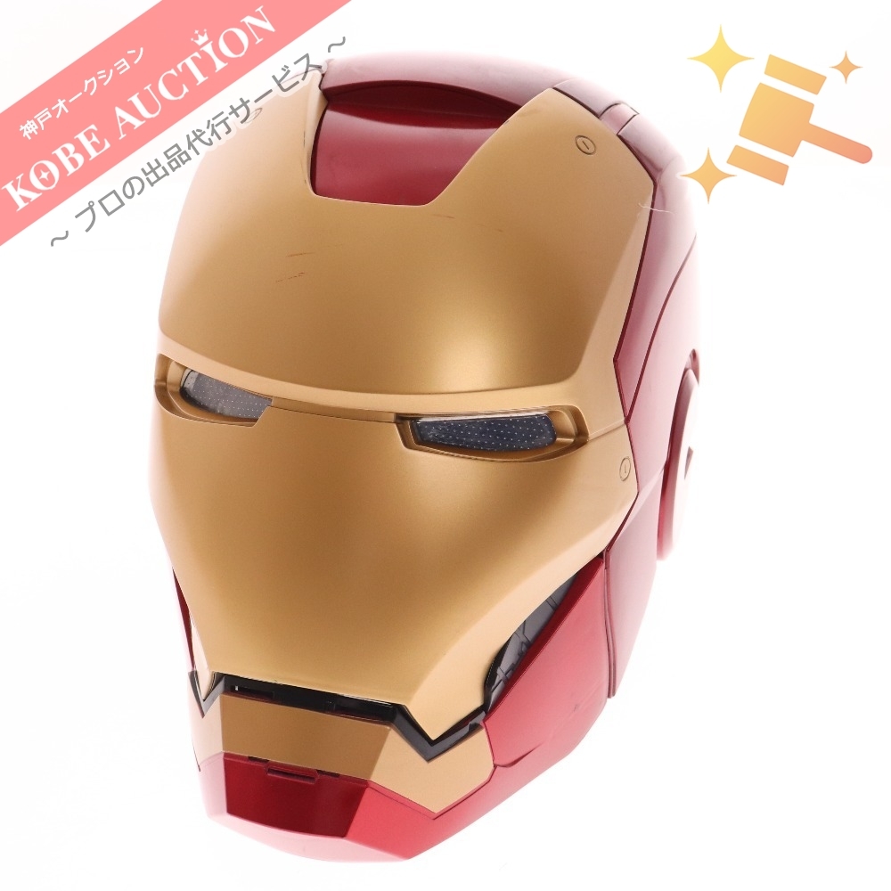 人気セール，定番 MARVEL マーベル IRONMAN アイアンマン ヘルメット キャプテンアメリカ マーベル コスプレ コスチューム 通電確認済み(アイアンマン)｜売買されたオークション情報、yahooの商品情報をアーカイ アイアンマン