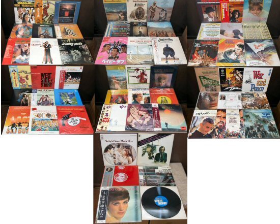 映画音楽 レコードジャケット MOVIEサウンドトラック名作洋画サウンド