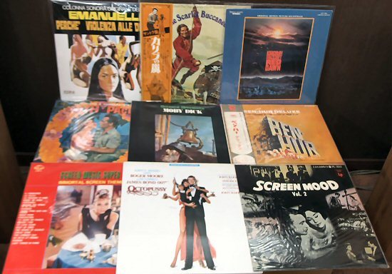 映画音楽 レコードジャケット MOVIEサウンドトラック名作洋画サウンド