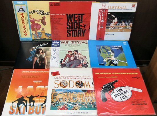 映画音楽 レコードジャケット MOVIEサウンドトラック名作洋画サウンド