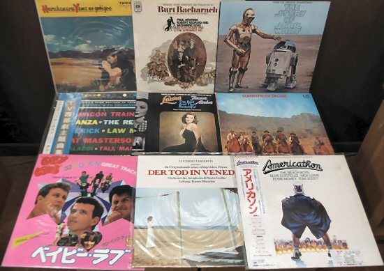 映画音楽 レコードジャケット MOVIEサウンドトラック名作洋画サウンド
