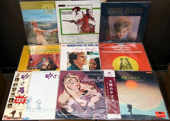 映画音楽 レコードジャケット MOVIEサウンドトラック名作洋画サウンド