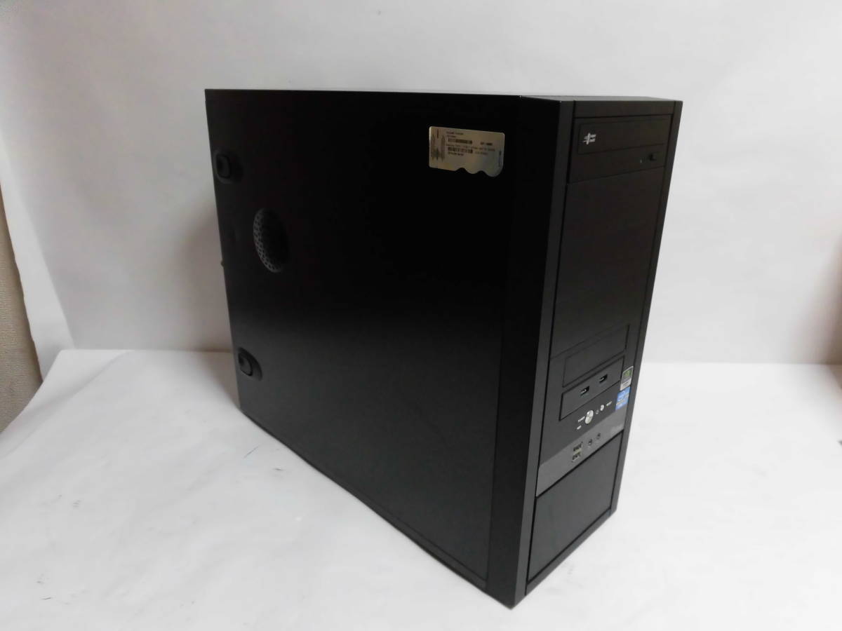 デスクトップPC CORE I7-2700 3.40GHZ 16GBメモリ ドスパラ ジャンク 